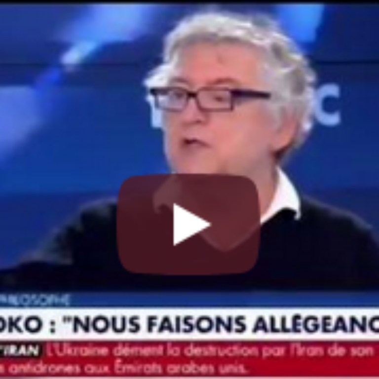 Michel Onfray sur Bally Bagayoko On n’est pas dans une tribu primitive